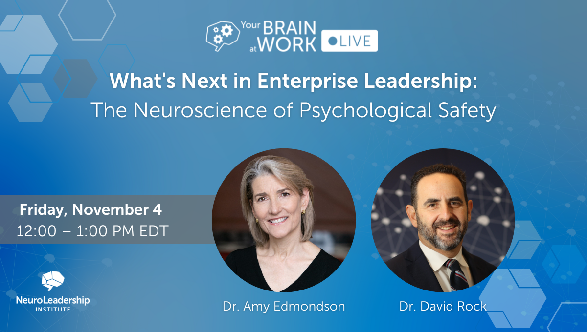 On-Demand: What's Next in Enterprise Leadership: The Neuroscience of ...