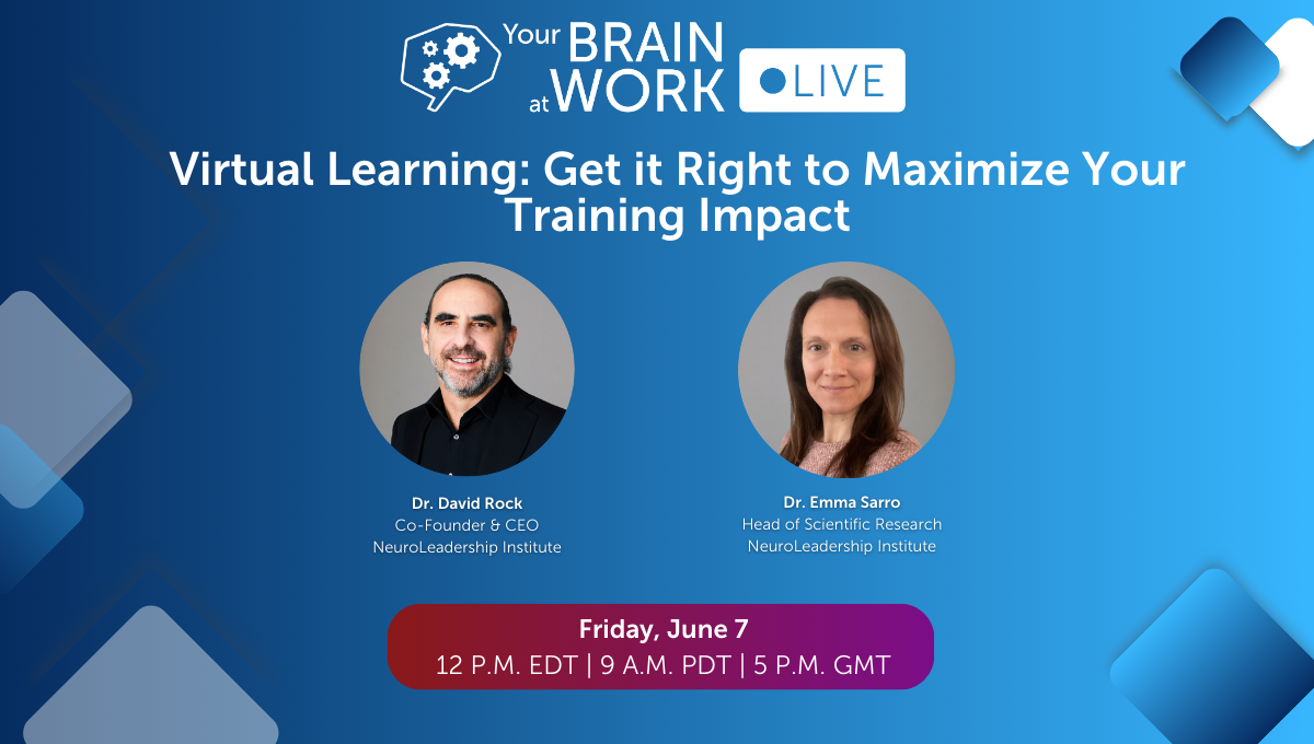Virtual Learning: Get it Right to Maximize Your Training Impact