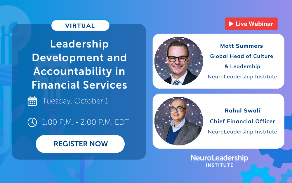 Virtual Financial Services Industry Event - Leadership Development ...